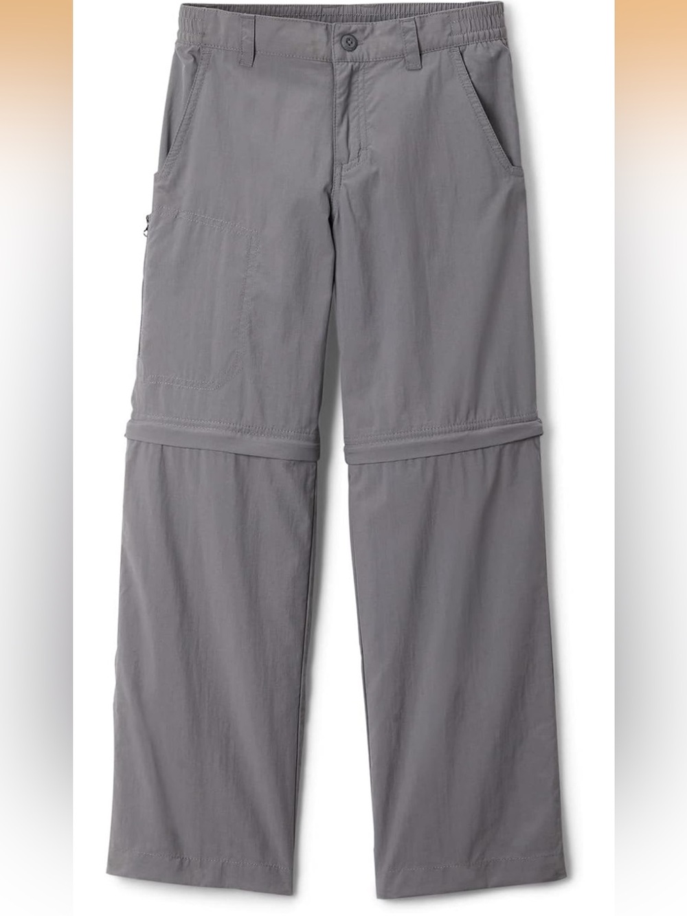 Columbia Youth Boys Silver Ridge Medium 10/12 Hiking Converible Zipoff Pants